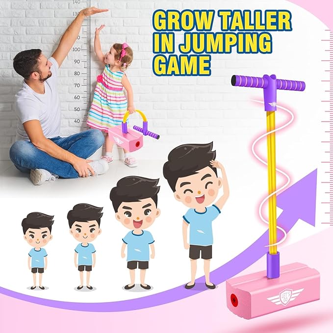 High Elastic Rubber Kids Jumper Toys | Innovative Bouncing Toys for Kids Training | Improved Children's Balance | Bouncing Fun