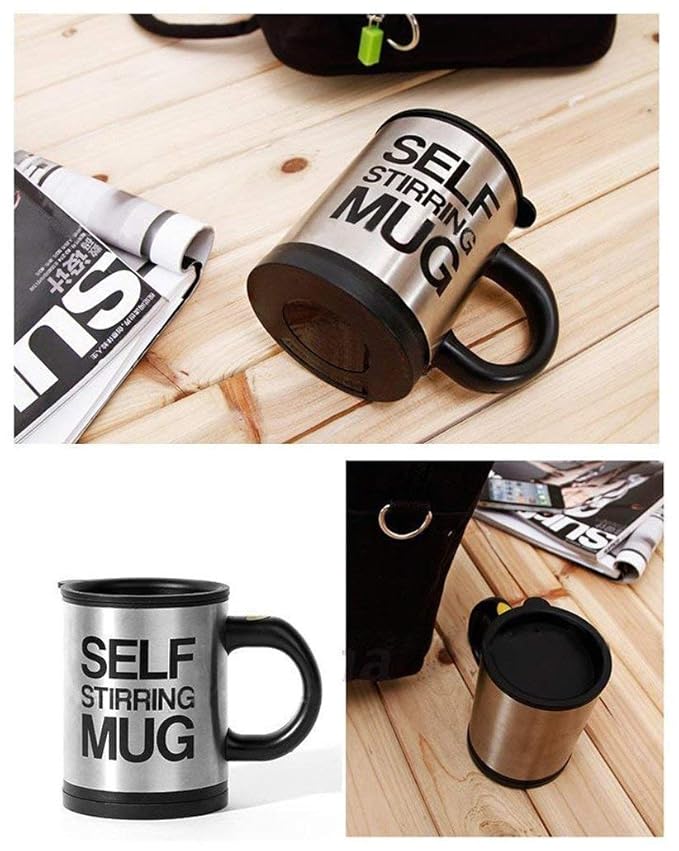 Self Stirring Coffee Cup Mugs Double Insulated Coffee Mug 400 ML Automatic Electric Coffee Cups Smart Mugs Mixing Coffee Cup